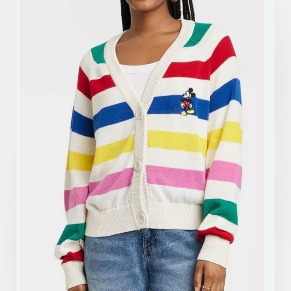 Disney 100 Mickey Mouse Cardigan Sweater